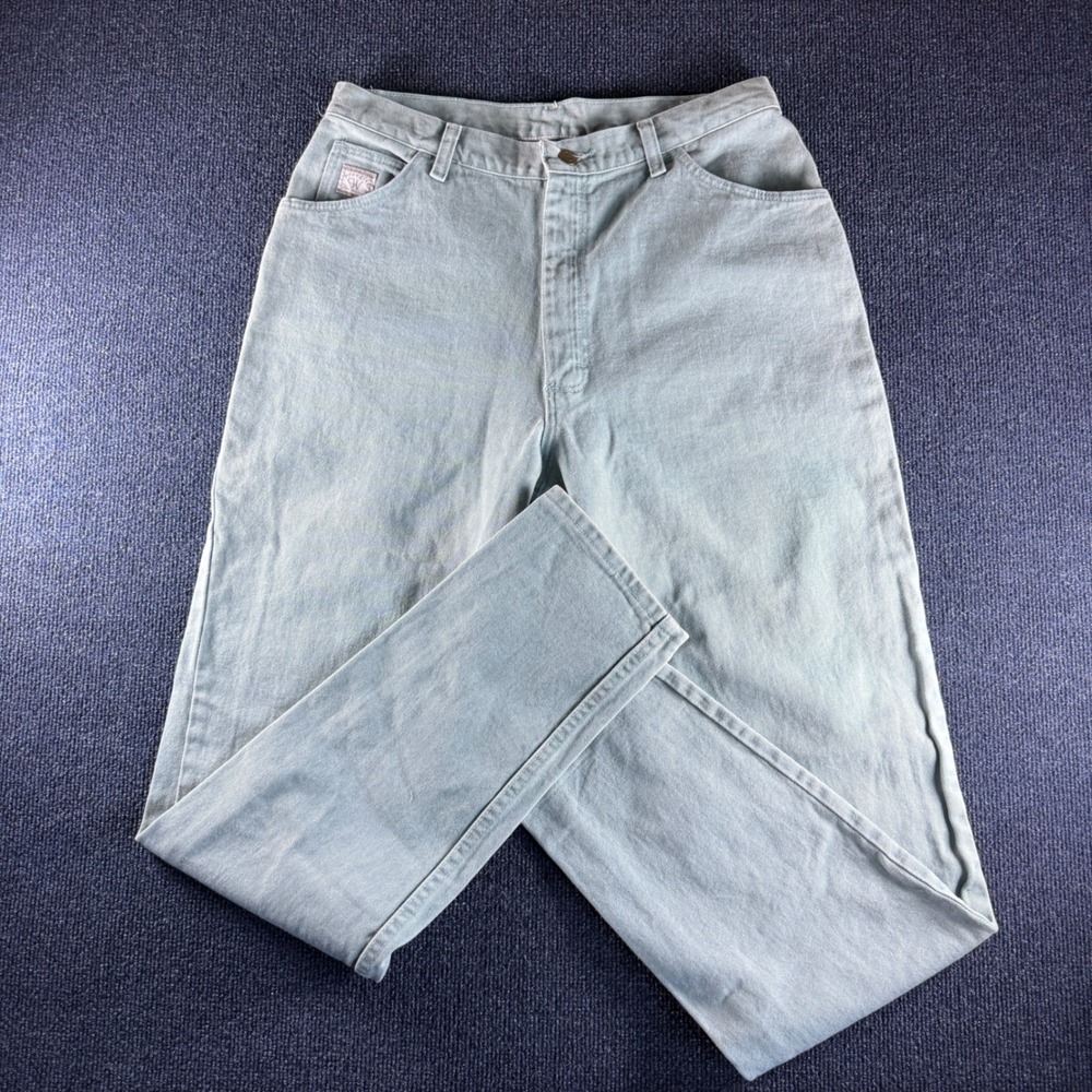 Vintage Wrangler for Women High Waisted Jeans Light Wash Straight Leg M282-010‎